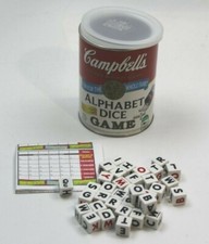 Campbell's Alphabet Dice Game Complete