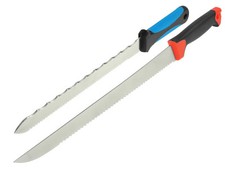 2 x Dämmstoff Säge Messer Styropor Schneider Doppelseitig Wellenschliff Bohrer