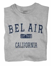 Bel Air California CA T-Shirt Los Angeles EST