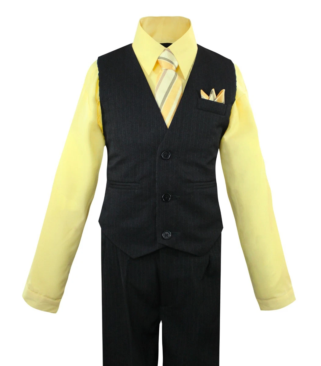 Boys dress clearance shirt and vest