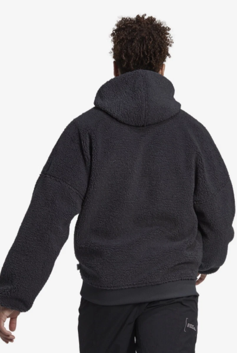 Adidas Polar Fleece Full zip Sweatshirt Men Sz M HG2076 NWT