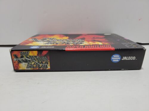 Ignition Factor Super Nintendo SNES Complete in Box CIB w/ Protector - Picture 9 of 13