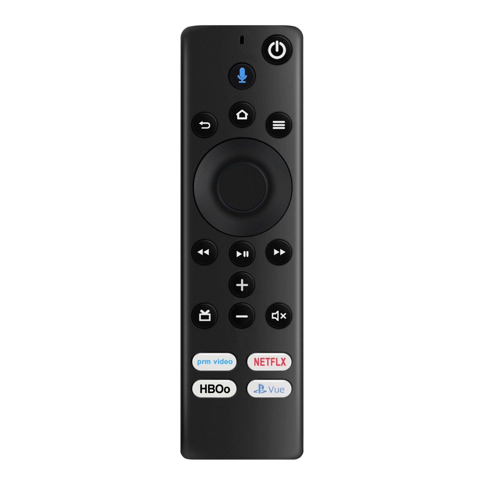 Replacement Smart Voice Remote For Toshiba & Insignia TVs - CT-RC1US-19, Black, Bluetooth