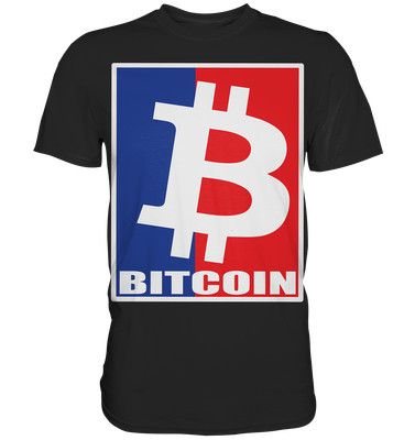 Bitcoin Btc Bitcoin Logo Kryptowährung Miner Trader Bitcoin  - Premium Shirt