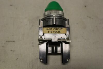 CUTLER HAMMER 10250H393A Push Button Element Indicating Light 110 Volt AC/DC