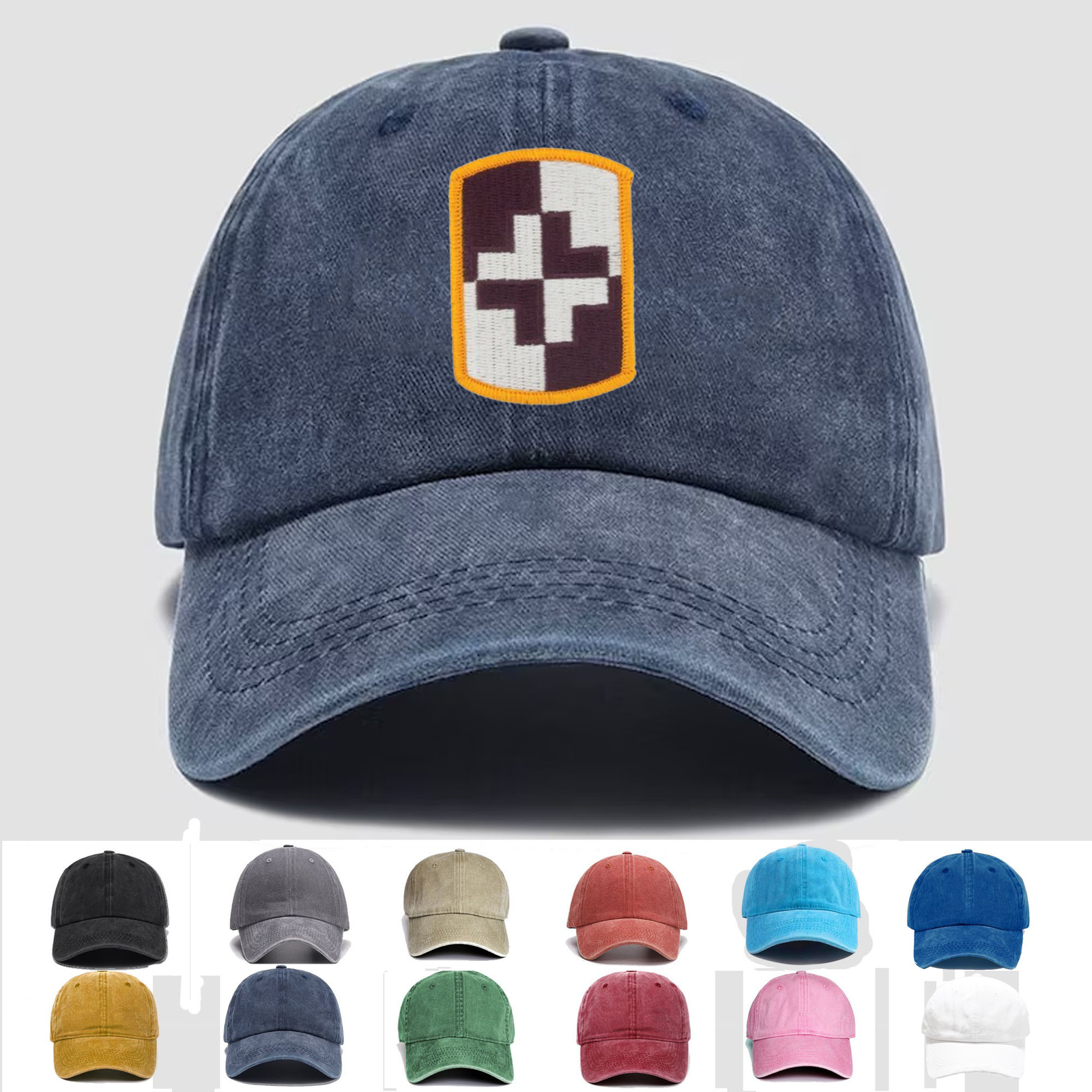 Custom Personalization Embroidered Hat 4th Medical Brigade, Veteran Cap, Gift