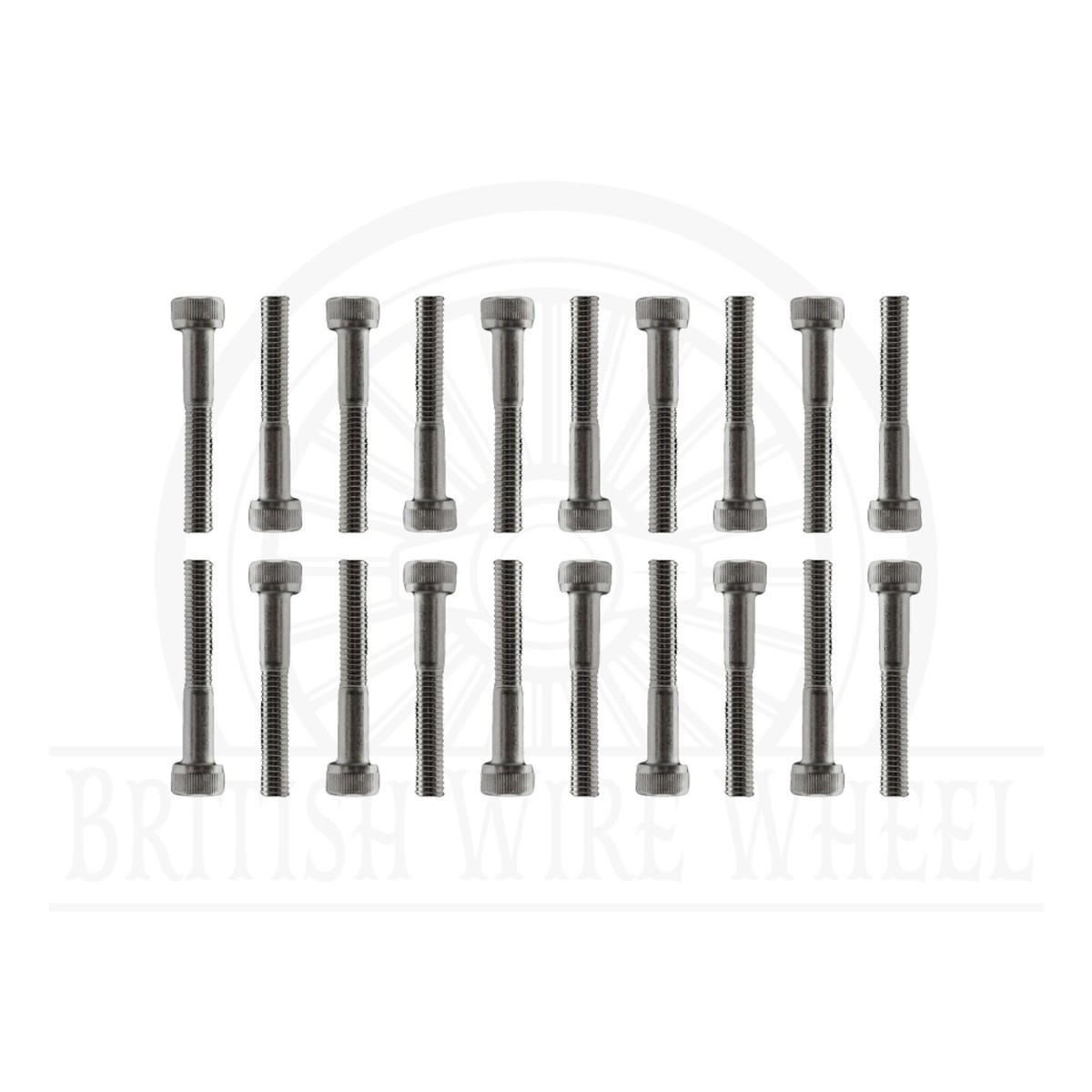 Zenith Locking Adapter Screws for Lowrider Wire Wheels, Secures