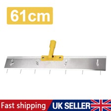 Stainless Steel Adjustable Screed Rake for Self Levelling Compound Flooring Tool
