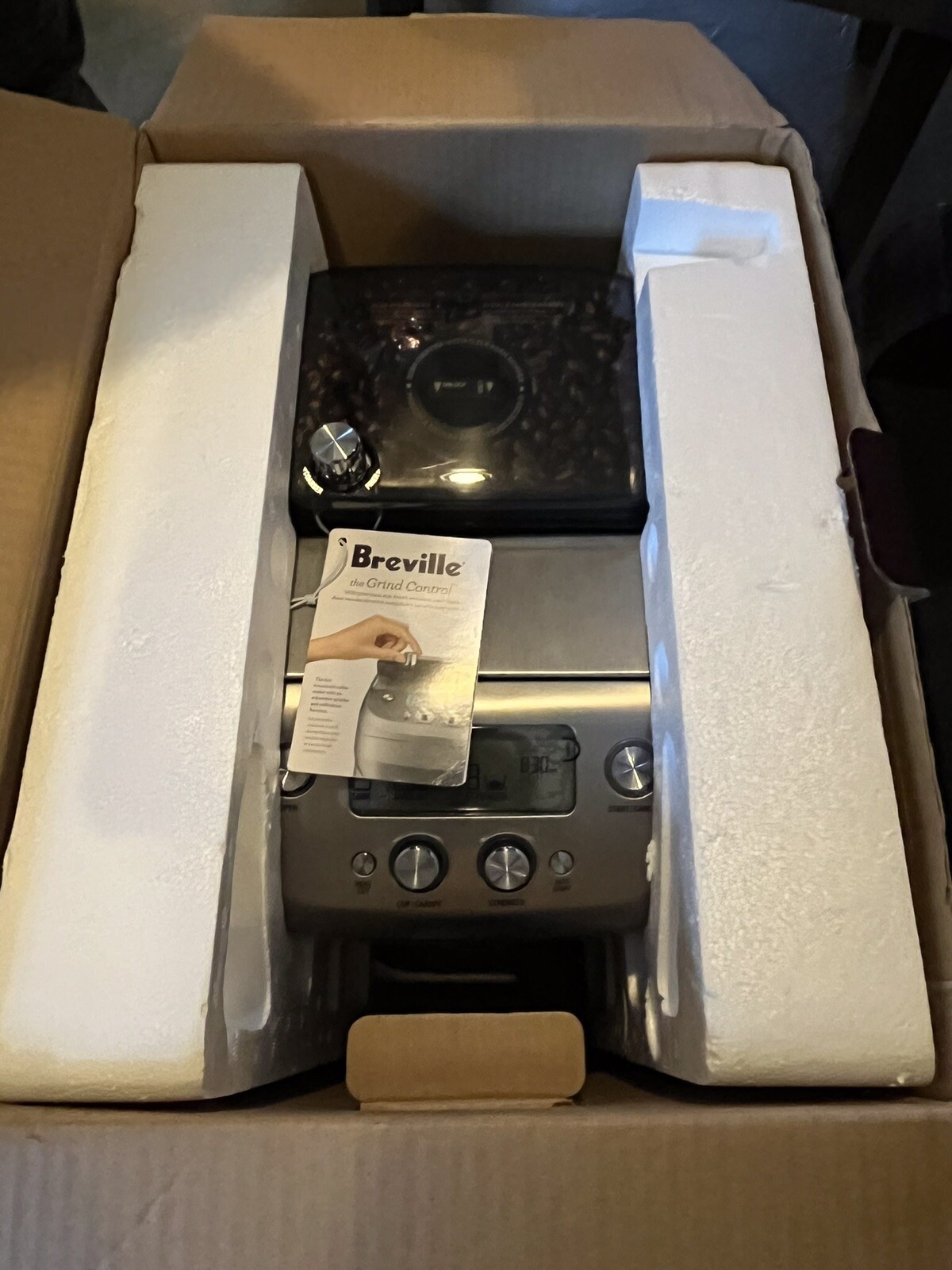 Breville Grind Control Coffee Maker, Brushed Stainless Steel, BDC650BSS