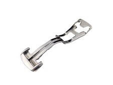 Black/White Rubber/Leather Strap Fit Omega SeaMaster PlanetOcean Watch Pins/Tool