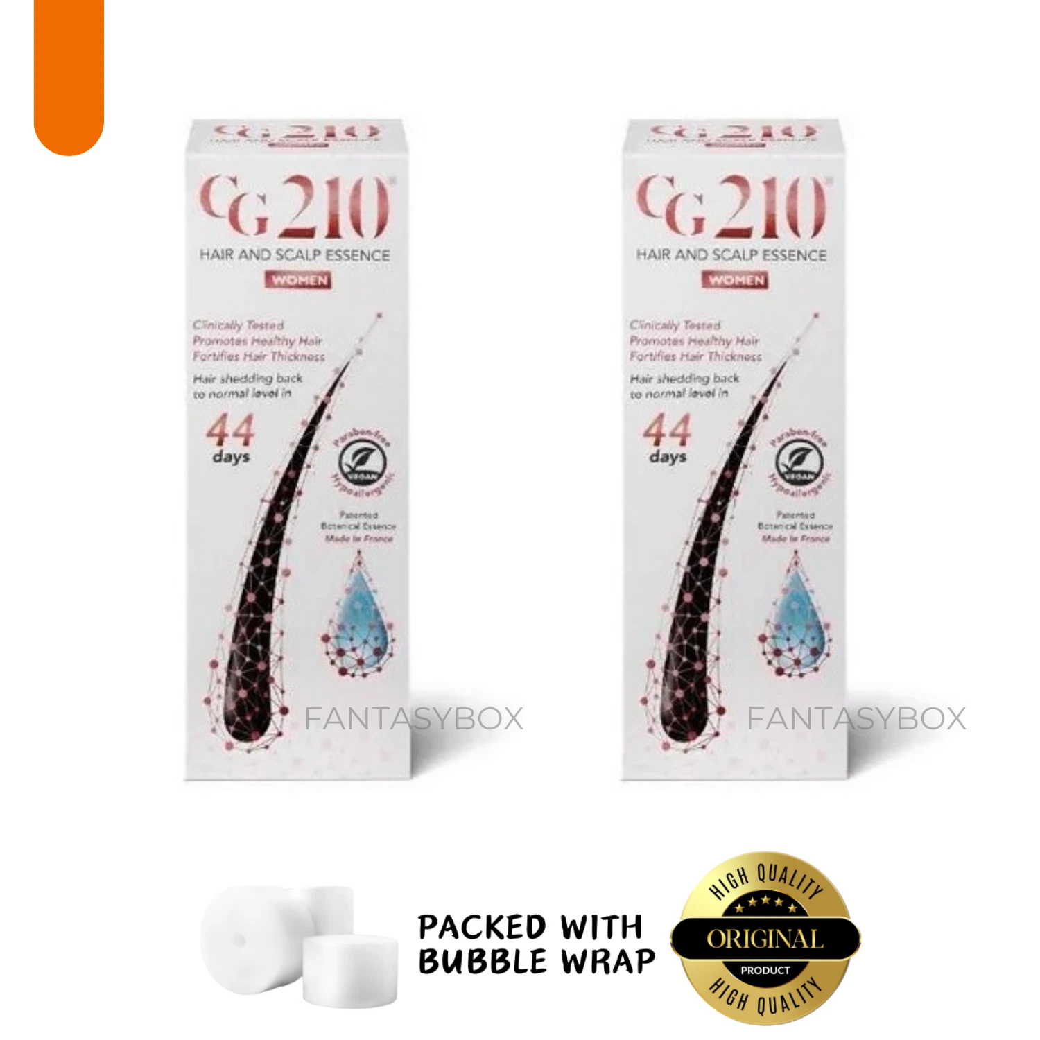 1 x Cg210 Anti Hair Loss Treatment Scalp Essence for Women 80ml New