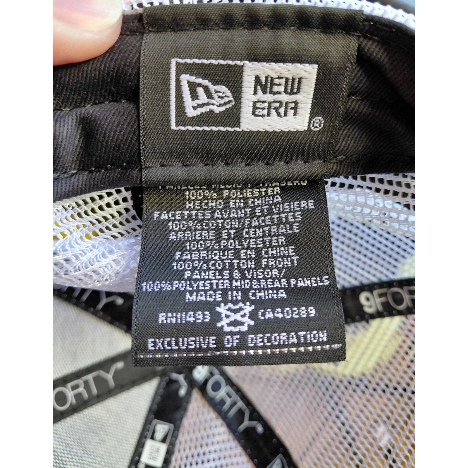 NBA All Star Game New Era 9FORTY Mesh Trucker Hat Cap Royal Blue Adjustable