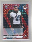 2025 Panini Mosaic Football Red Jihaad Campbell #341