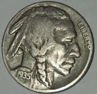 1935 P Buffalo Nickel