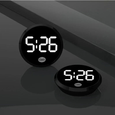 Mini Car Clock Small Digital Dashboard Clock Led Automotive Interior Carefully