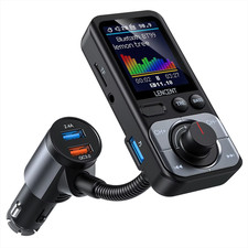 Bluetooth FM Transmitter Car Charger QC3.0 Fast Charging USB MP3 Player