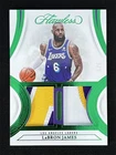5/5 ≈1/1 ! 2021-22 Panini Flawless LeBron James Emerald Dual Patch #DP-LBJ