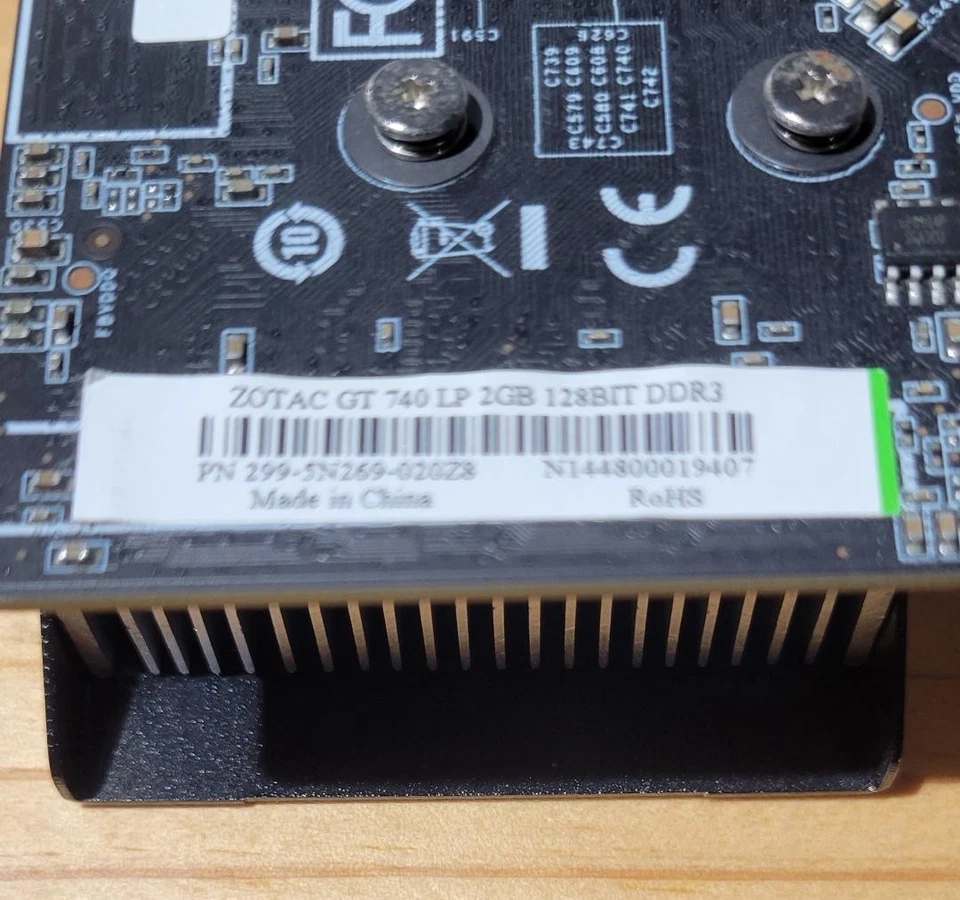 Zotac NVIDIA Geforce GT 740 LP 2GB Graphics Card - 299-5N269-020Z8 - Tested - Image 3 of 3