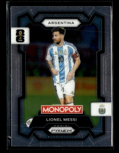 Lionel Messi 2026 Panini Prizm Monopoly FIFA World Cup Soccer Base #1 ③ \[zjB10