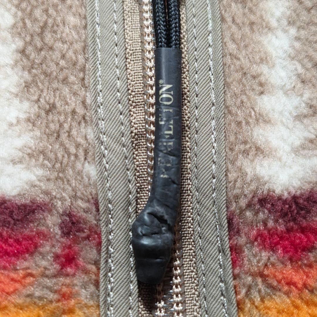 Pendleton Fleece Jacket Native Pattern M Warm Lig… - image 7