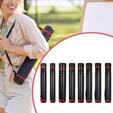 Expandable Poster Tube Drawing Storage Tube Carrying Transport Waterproof Art