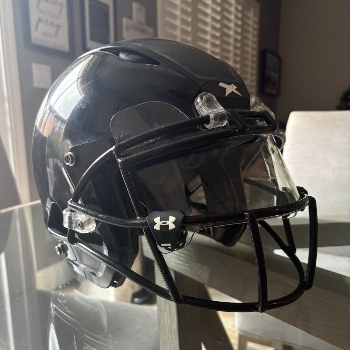Xenith Shadow XR Full Face Football Helmet Black Large 2023 Face Mask
