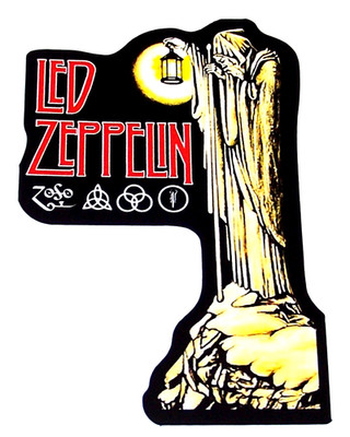 Led Zeppelin - LARGE Die Cut Sticker Decal Music Band Rock