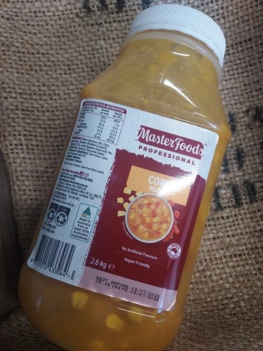 MASTERFOODS CORN RELISH 2.6KG JAR (BEST BEFORE) 13/7/2026  - FREE POST - Picture 1 of 2