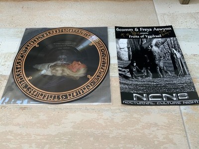 6comm  FREYA ASWYNN YGGDRASIL NIGHT  Six Comm VINYL + signed photo Death in June