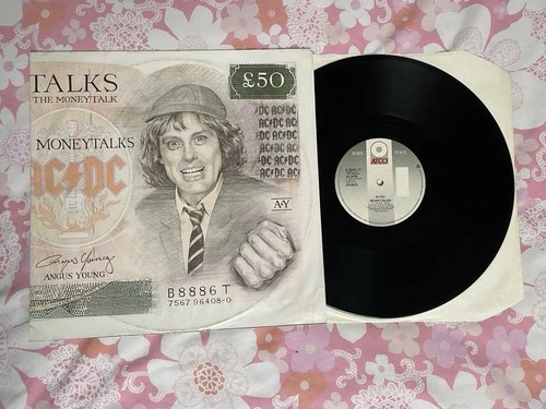 AC/DC - Moneytalks 12" - Ltd Poster Bag & that’s the way I wanna rock n roll 12”