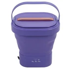 Folding Washing Machine Easy To Operate Powerful Compact Versatile Rechargeable
