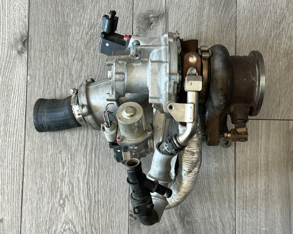 Volkswagen Golf Audi A3 2015 2016 turbocompresor, 06K145713F, original OEM Foto 3 de 4