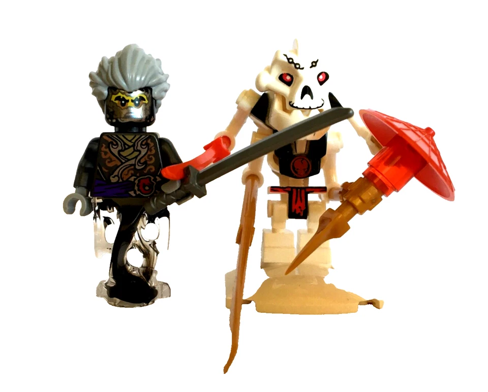 Lego Cinder Evil Ghost Limited Edition Ninjago + Samukai Skeletton - Imagen 3 de 4