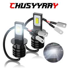 H3 LED Fog Light Bulb Conversion Kit Super Br...