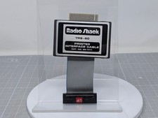 Vintage Radio Shack TRS-80 Printer Interface Cable Cat No 26-1411 Computer Acces