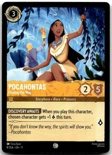 Lorcana Pocahontas - Finding the Way Winterspell 11 8/204 Common NM SALE 