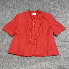Vintage Pendleton Blazer Womens 16W Double Breasted Country Sophisticates USA