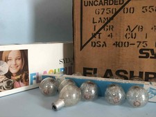 Sylvania Press 26 flash bulbs Full case 144 bulbs