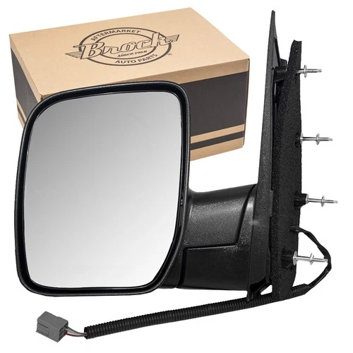 Power Mirror fits 2002-2002 E-150 Econoline Single Glass Sail Type Left