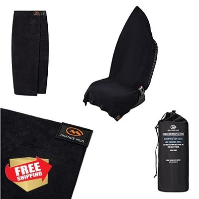 Orange Mud Transition Wrap Extreme Black Towel
