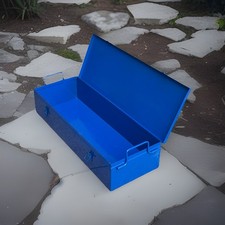 23-1/2  X 8-3/4  X 5  Steel Storage Can Metal...