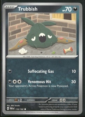 Scarlet & Violet Paradox Rift Trubbish #116/182 EN