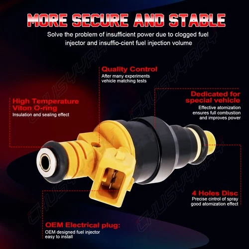 8 Upgrade Fuel Injectors For Ford F150 F250 F350 4.6L 5.0L 5.4L 5.8L 0280150718 - Picture 10 of 12