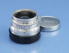 LEICA LEITZ SUMMICRON 35MM F2 M 11308 8 ELEMENT 1ST V GERMANY LENS CAPS MINT 