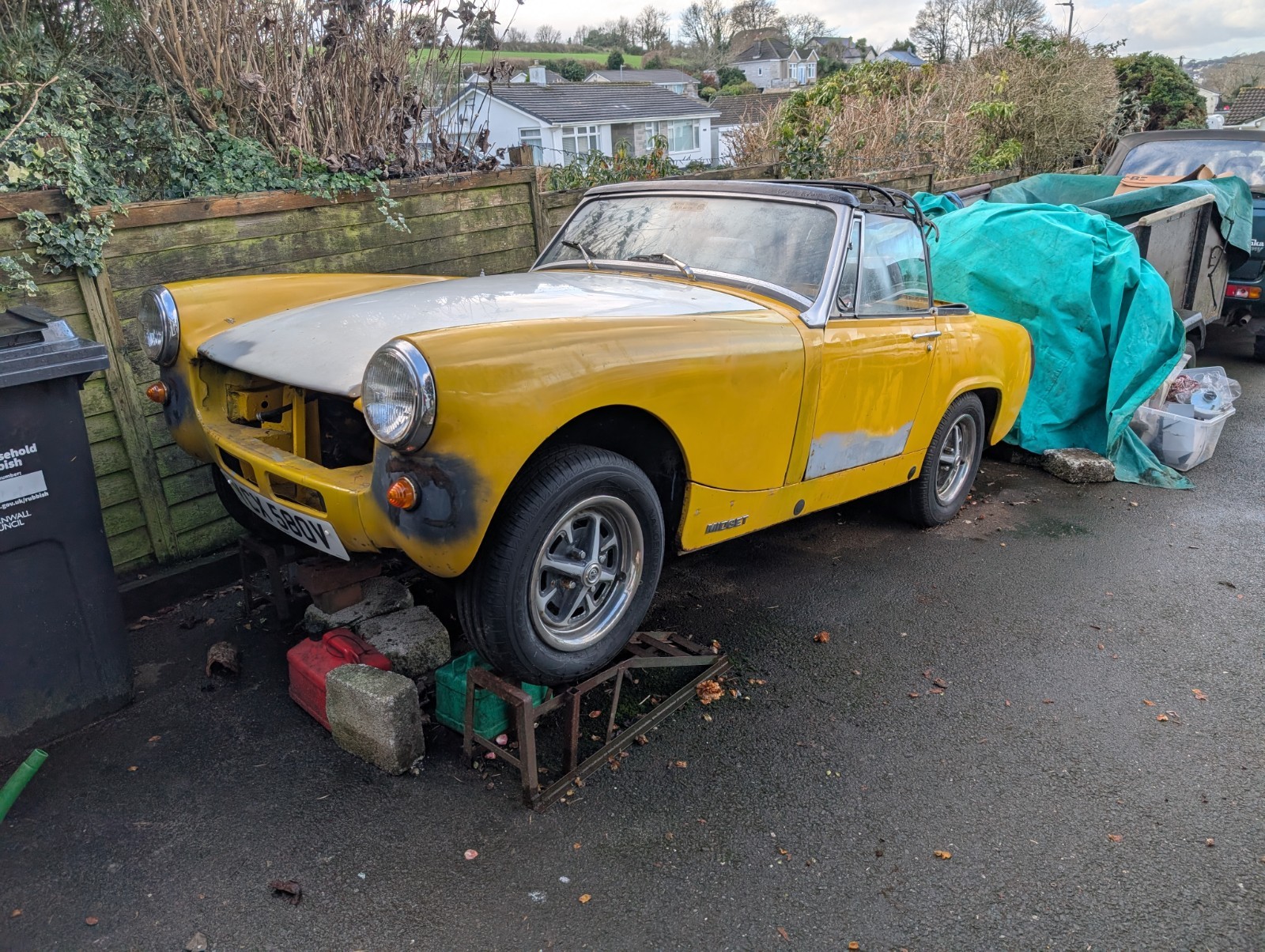 MG Midget 1500 Project, 1979