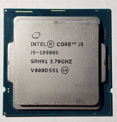 Intel Core i9-10900k Processor SRH91 - NOT WORKING / Parts or Repair / LGA1200