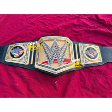 Undisputed Wrestling Championship Replica Title Belt 6MM D Custom Plates Replica
