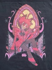 Size Large Alastor Tee, Etsy, Alastor from Hazbin Hotel, Vivziepop