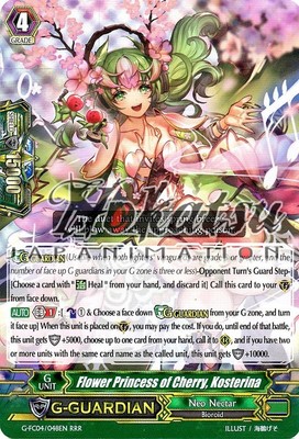 CFV G-FC04/048EN RRR Flower Princess of Cherry, Kosterina G-FC04/048EN Card Va