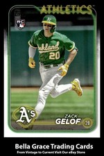 2024 Topps Series 1 Zack Gelof #166 Oakland Athletics RookieMLB Baseball